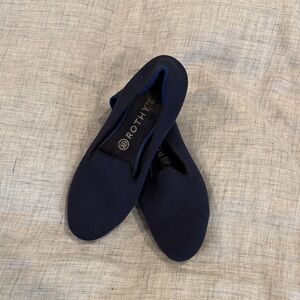 Rothy's Deep Blue Knit Loafers